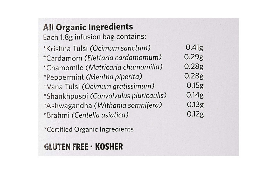 Organic India Tulsi Sleep Tea   Box  18 pcs